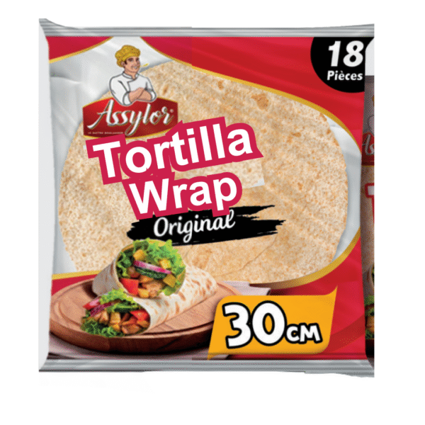 Pain Tacos Maxi Tortilla CARTON  – 18 pièces – Assylor CARTON
