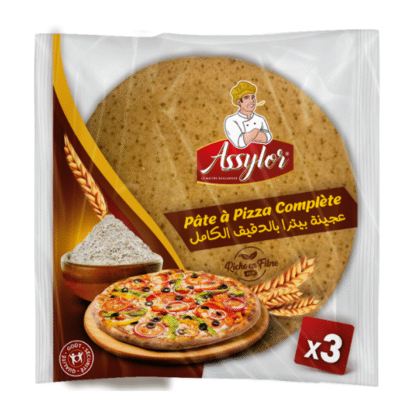 Pâte à Pizza Complète – 3 pièces – Assylor