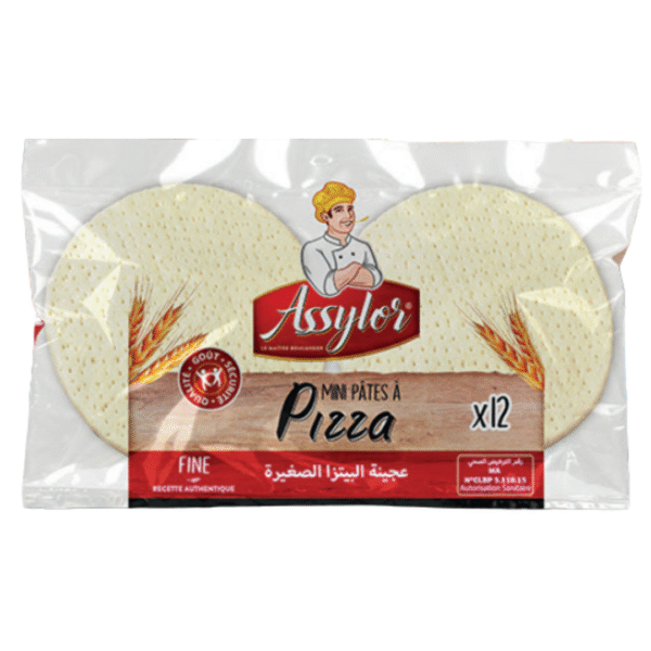 Mini Pâte à Pizza – 12 pièces – Assylor Revendeur