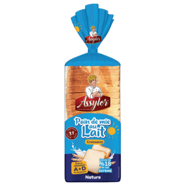 Pain de Mie Activlait – 420 g – Assylor
