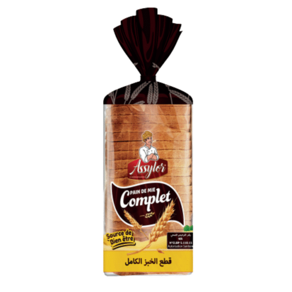 Pain de Mie Complet – Assylor (380 g) (Copie)