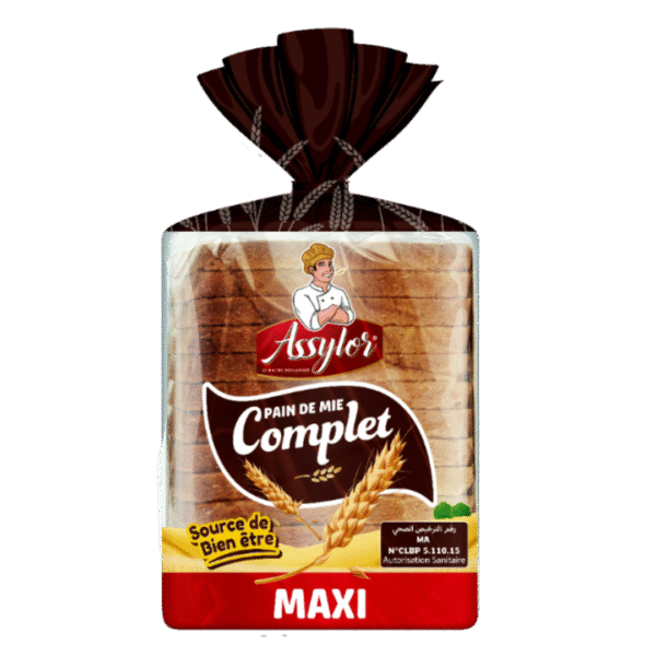 Pain de Mie Familial Complet – Assylor