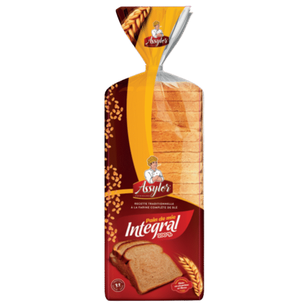 Pain de Mie Intégral – 420 g – Assylor