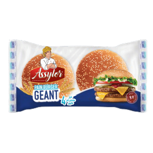 PAIN HAMBURGER GEANT 4 Pcs