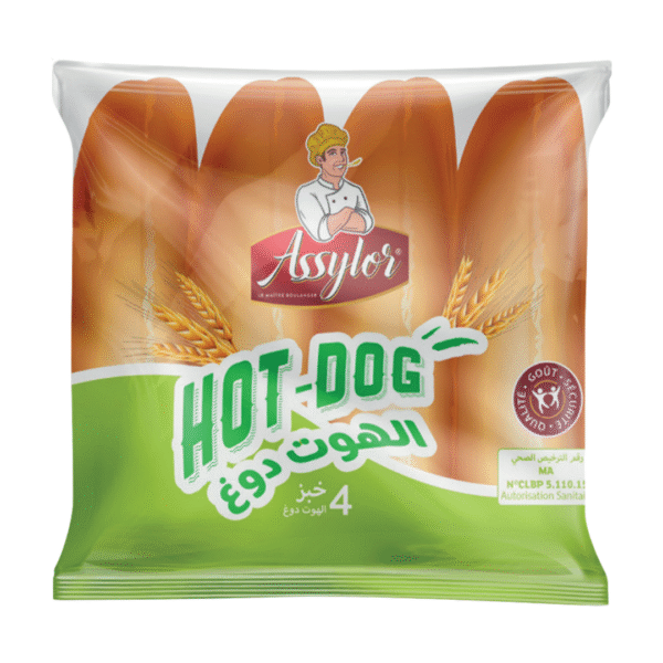 PAIN SAUCISSE X 4 Pcs