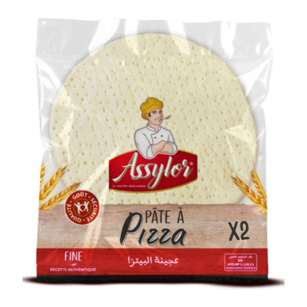 Pâte à Pizza Familiale – 2 pièces – Assylor