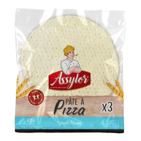 Pâte à Pizza Moyenne – 3 pièces – Assylor