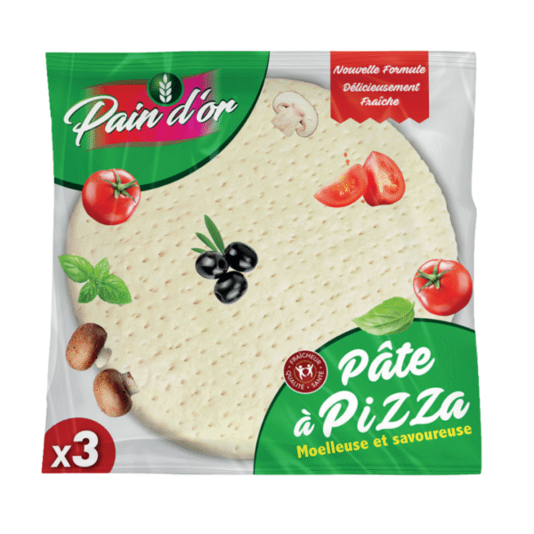 Pate a pizza pain d'OR 2 pcs