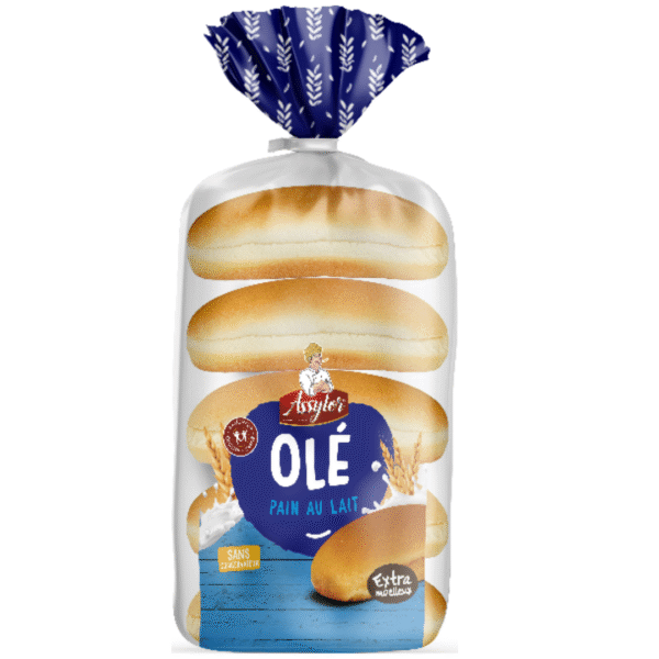 Pain au Lait – 210g – 5 pièces – Assylor REVENDEUR