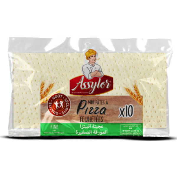 Pâte à Pizza – Pack de 10 pièces – Assylor